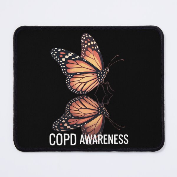 Item preview, Butterfly Ribbon COPD Awareness designed and sold by waazwee6.
