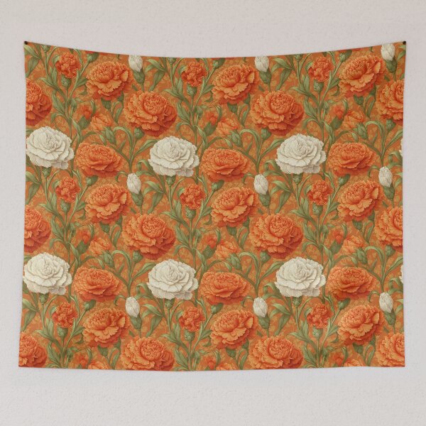 Item preview, Artistic Stunning Carnations Texture For Birthday Surprise designed and sold by RoyalStarsPatts.