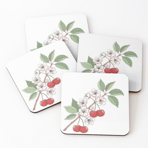 Item preview, Cherries Plant Retro  designed and sold by LittleArij.