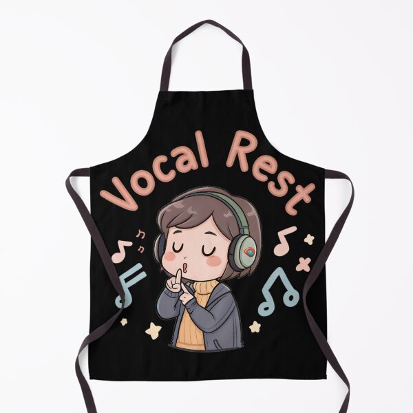 Item preview, Theatre Kid Vocal Rest Design with Stage Curtains, Spotlight, and Vintage Microphone designed and sold by VividOrganica.