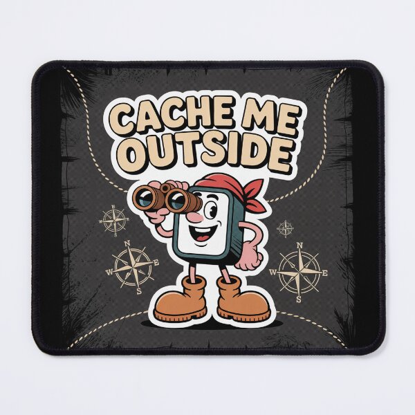 Item preview, Cache Me Outside Geocacher Treasure Hunt Outdoor Games designed and sold by Blok45.