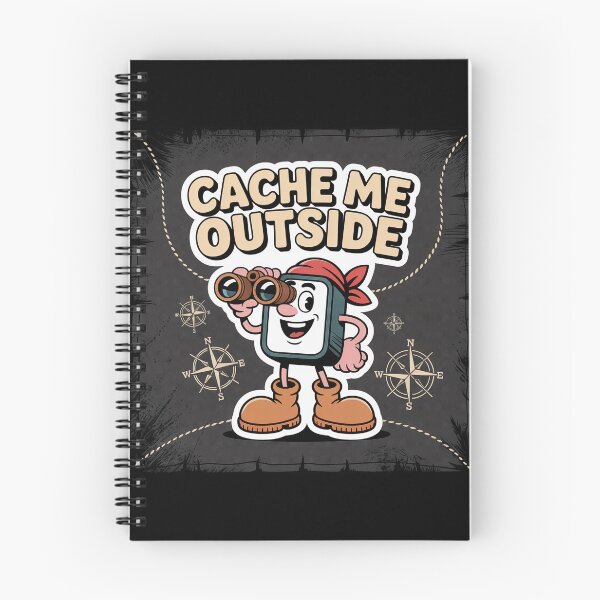 Item preview, Cache Me Outside Geocacher Treasure Hunt Outdoor Games designed and sold by Blok45.