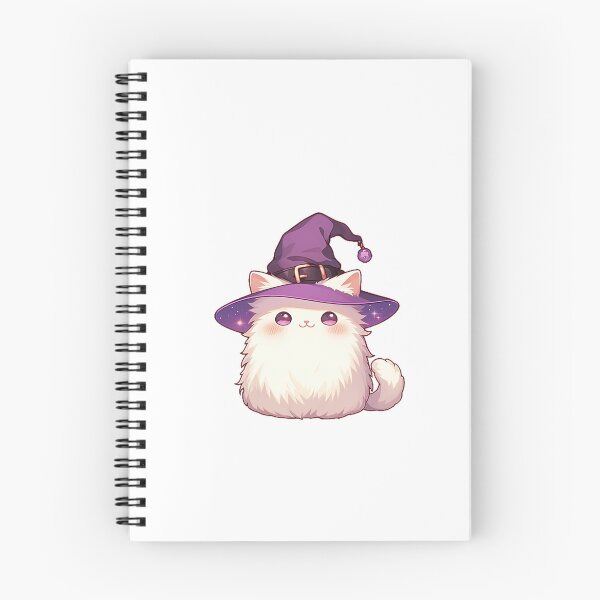 Item preview, Fluffy Cat with Witch Hat designed and sold by Christian Weiss.