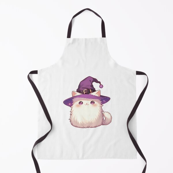 Item preview, Fluffy Cat with Witch Hat designed and sold by Christian Weiss.