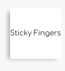 Sticky Fingers Canvas Print