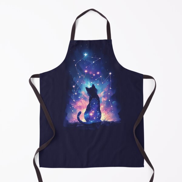 Item preview, Cosmic Cat Under Stars designed and sold by Christian Weiss.