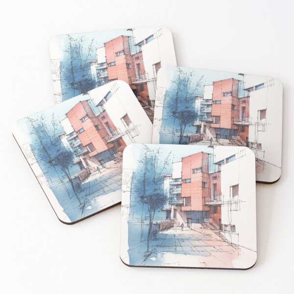 Item preview, Urban sketch #17 designed and sold by Proyava.Art.