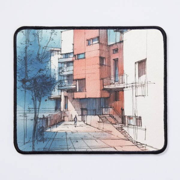 Item preview, Urban sketch #17 designed and sold by Proyava.Art.