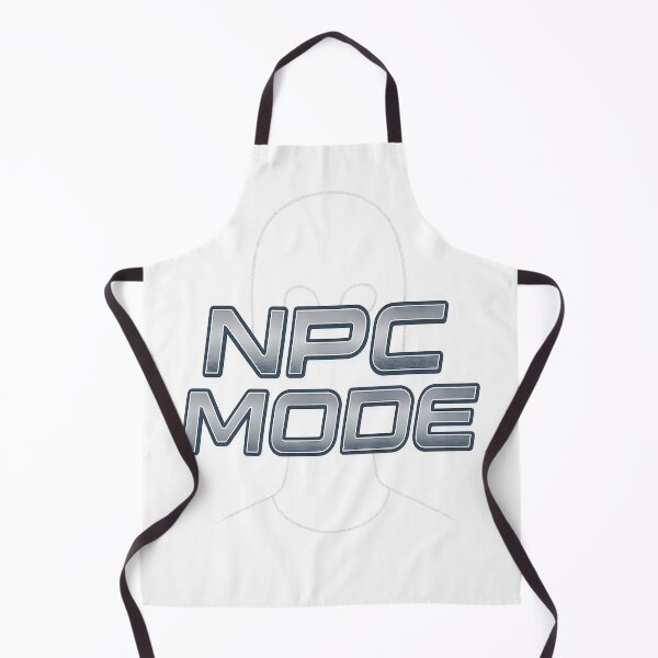 Item preview, NPC Mode | Funny Internet Meme Shirt designed and sold by Midnight-Supply.