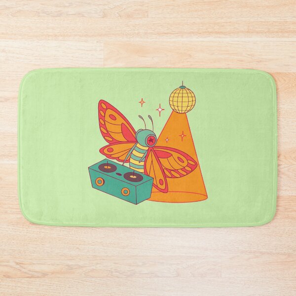 Item preview, DJ Moth designed and sold by Banana Split Collective.