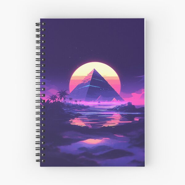 Item preview, Synthwave Pyramid Glow designed and sold by Christian Weiss.