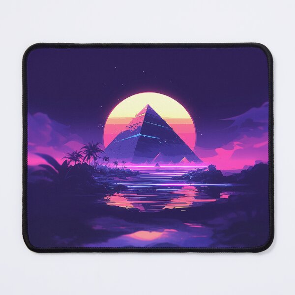 Item preview, Synthwave Pyramid Glow designed and sold by Christian Weiss.