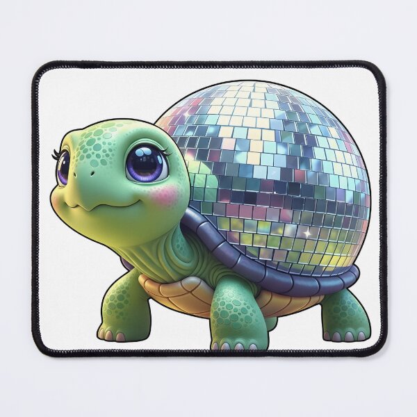 Item preview, Disco Turtle designed and sold by LittleArij.