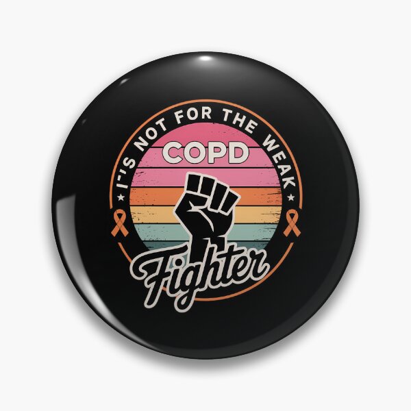 Item preview, COPD Awareness Fighter COPD Warrior designed and sold by waazwee6.