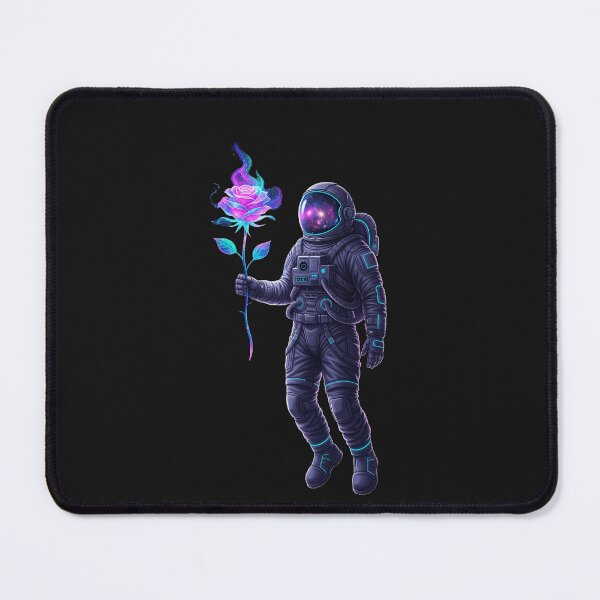 Item preview, Ross creation Astronaut Holding Galaxy Rose – Cosmic Space Art designed and sold by DSSArt.