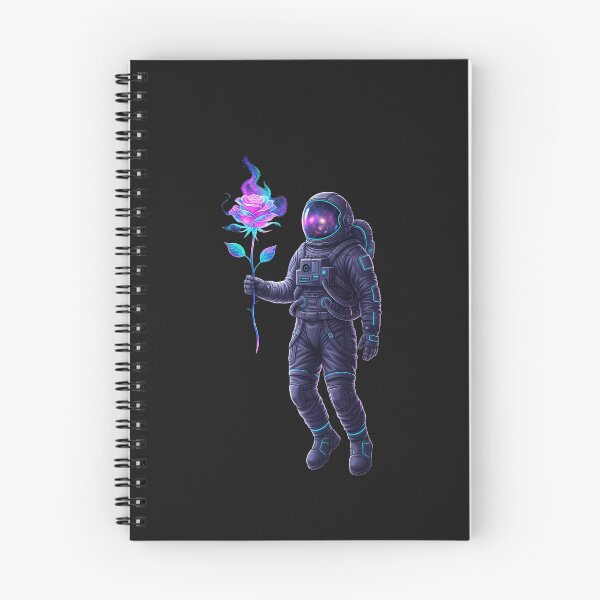 Item preview, Ross creation Astronaut Holding Galaxy Rose – Cosmic Space Art designed and sold by DSSArt.