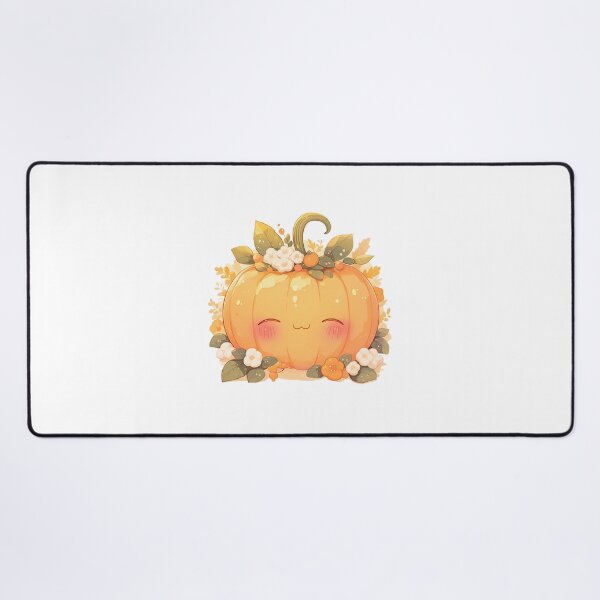 Item preview, Smiling Kawaii Pumpkin Blossom designed and sold by Christian Weiss.