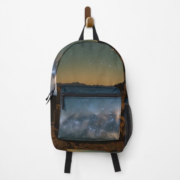 Item preview, Milky Way over rocky landscape in the Atacama Desert designed and sold by BreakingWorse.