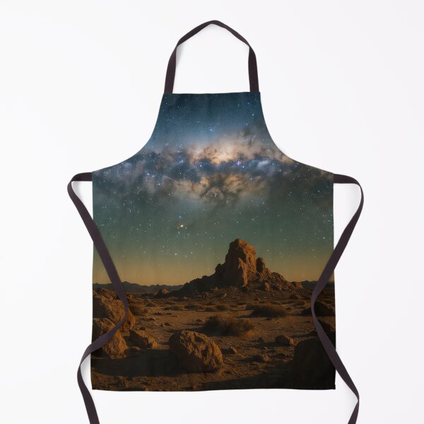 Item preview, Milky Way over rocky landscape in the Atacama Desert designed and sold by BreakingWorse.