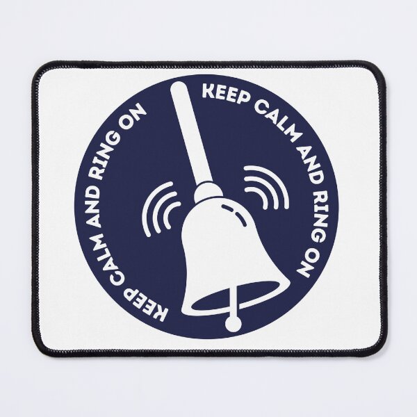 Item preview, Keep Calm and Ring On Handbell Music Design for Ringers designed and sold by DesignDazzles.