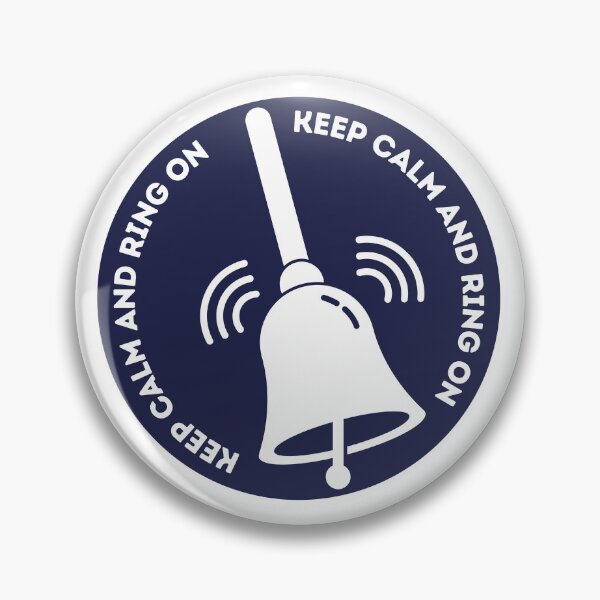 Item preview, Keep Calm and Ring On Handbell Music Design for Ringers designed and sold by DesignDazzles.