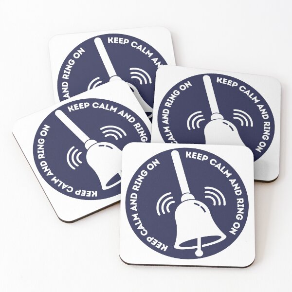 Item preview, Keep Calm and Ring On Handbell Music Design for Ringers designed and sold by DesignDazzles.