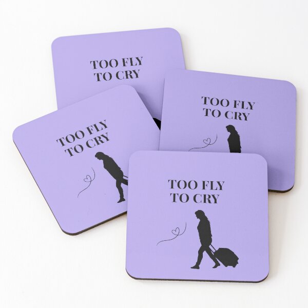 Item preview, Too Fly to Cry – Bold Minimalist Quote Design designed and sold by SavSoulSN.