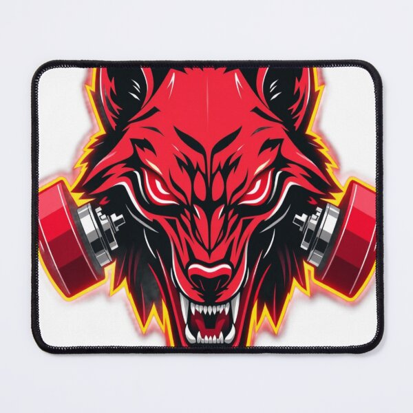 Item preview, Red Wolf Head with Piston designed and sold by Eternal ronin.