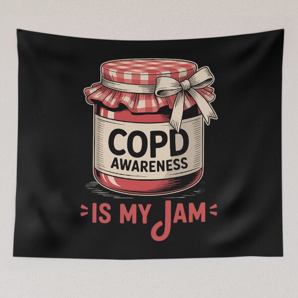 Item preview, Cute Meme COPD Support Awareness designed and sold by waazwee6.