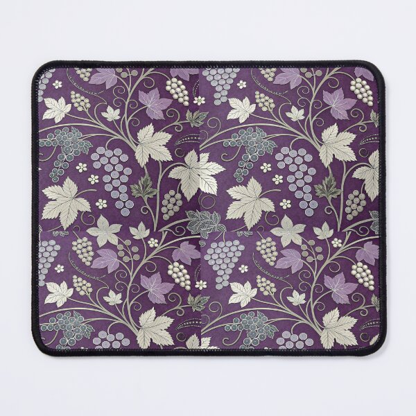 Item preview, Vintage Vineyard Grape and Leaf Pattern in Purple designed and sold by ML-Media.