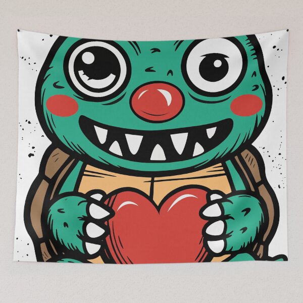 Item preview, Crazy Turtle designed and sold by QuanntixArt.