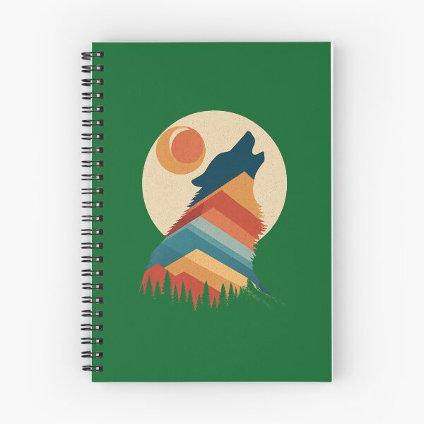 Item preview, Retro Wolf Silhouette – Vintage Nature Design designed and sold by Meiersbeste.