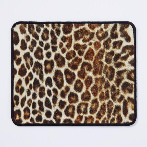 Item preview, White Leopard Spots Pattern - Golden Brown Rosettes designed and sold by trajeado14.