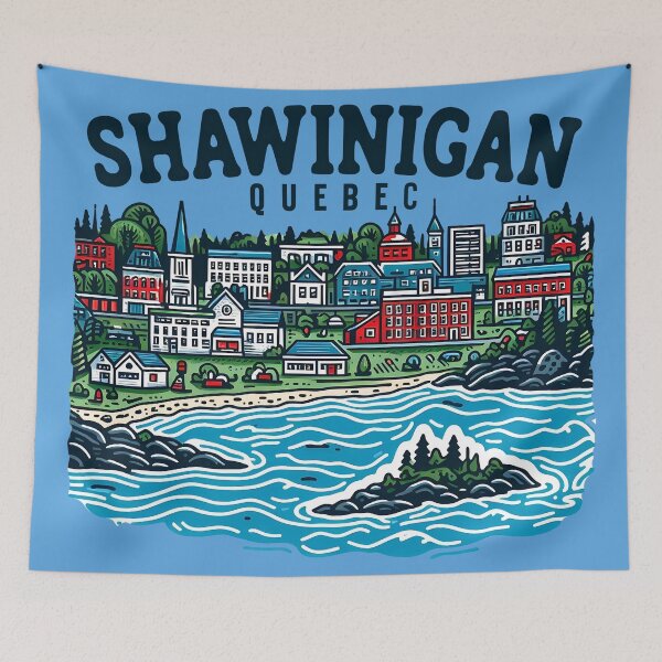 Item preview, Shawinigan Quebec Canada  designed and sold by HowToCanadian.