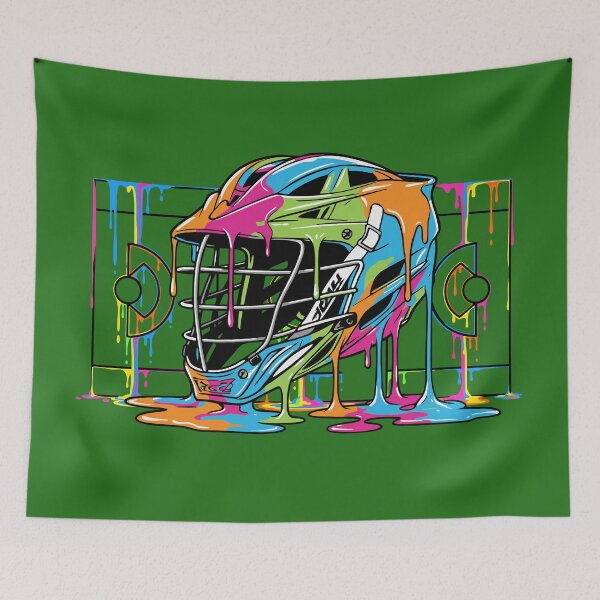 Item preview, Lacrosse Drip Lax Helmet Ice Cream LAX Sticks girls woman designed and sold by Colorfulman.