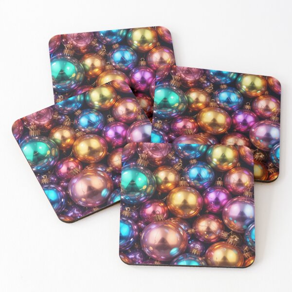 Item preview, Vibrant Holiday Ornaments Collection designed and sold by InezPhotography.