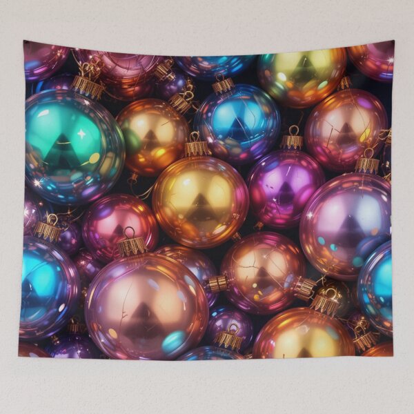 Item preview, Vibrant Holiday Ornaments Collection designed and sold by InezPhotography.