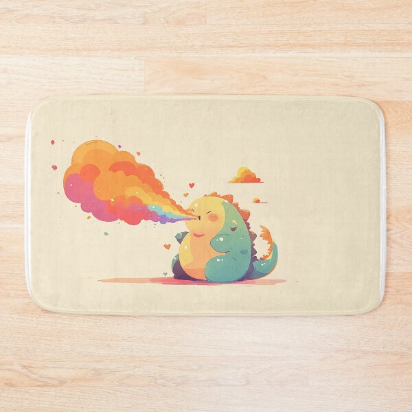 Item preview, Chubby Dragon Breathing Rainbow Fire designed and sold by Christian Weiss.