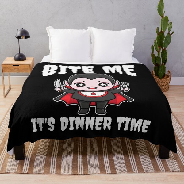 Item preview, BITE ME, IT'S DINNER TIME - VALENTINE HALLOWEEN designed and sold by KEF Custom.