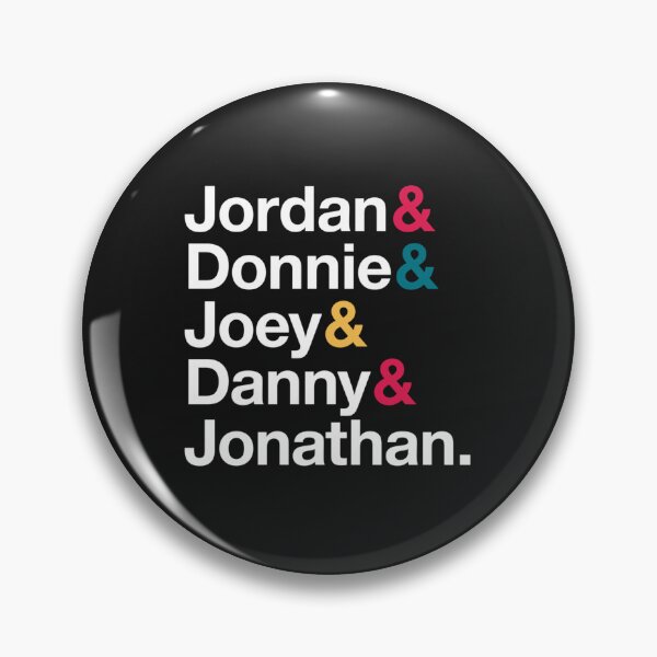 Item preview, Nkotb Names Ampersand Style designed and sold by JavierFlores8.