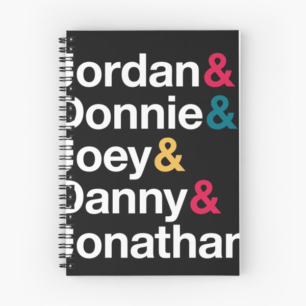 Item preview, Nkotb Names Ampersand Style designed and sold by JavierFlores8.