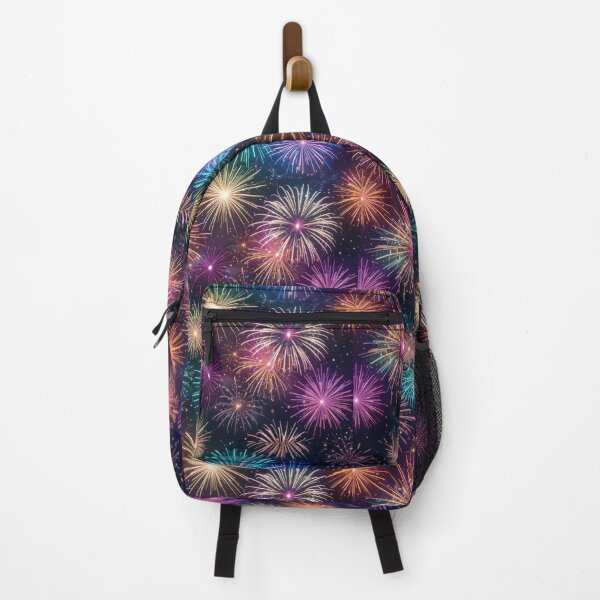 Item preview, Vibrant Fireworks Display in Night Sky designed and sold by InezPhotography.