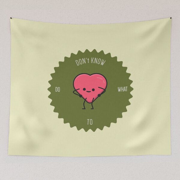 Item preview, Heart Don't Know What To Do designed and sold by FIDANART.