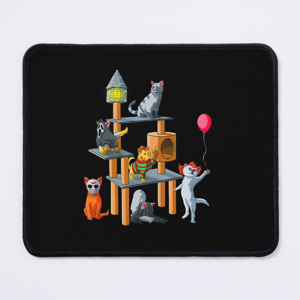 Item preview, Funny Cat Horror Movies Cute Halloween for Cat Kitty Lovers T-Shirt designed and sold by CcConsultingS.