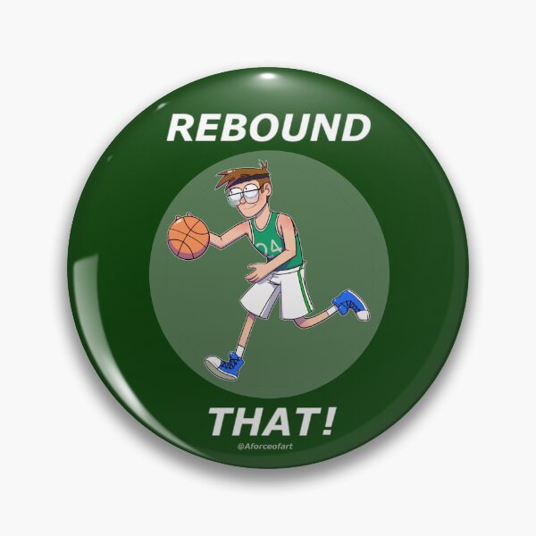 Item preview, REBOUND THAT! - Basketball tee - aforceofart designed and sold by aforceofart.