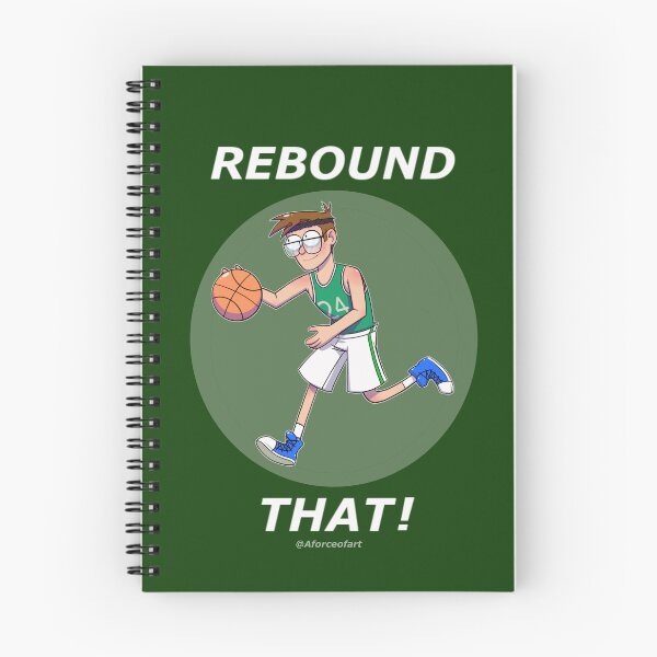 Item preview, REBOUND THAT! - Basketball tee - aforceofart designed and sold by aforceofart.