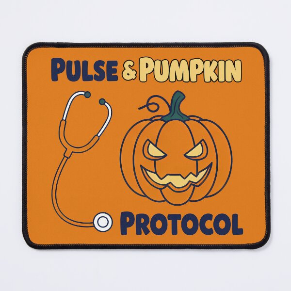 Item preview, Pulse & Pumpkin Protocol – Spooky Medic Design (2) designed and sold by InkoraLab.