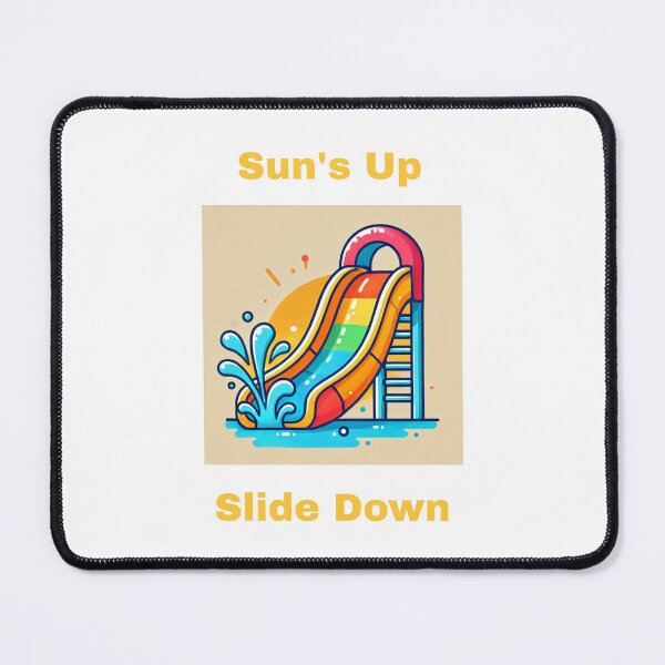 Item preview, Sun’s Up Slide Down | Fun Waterpark & Summer T-Shirt designed and sold by Gokool.