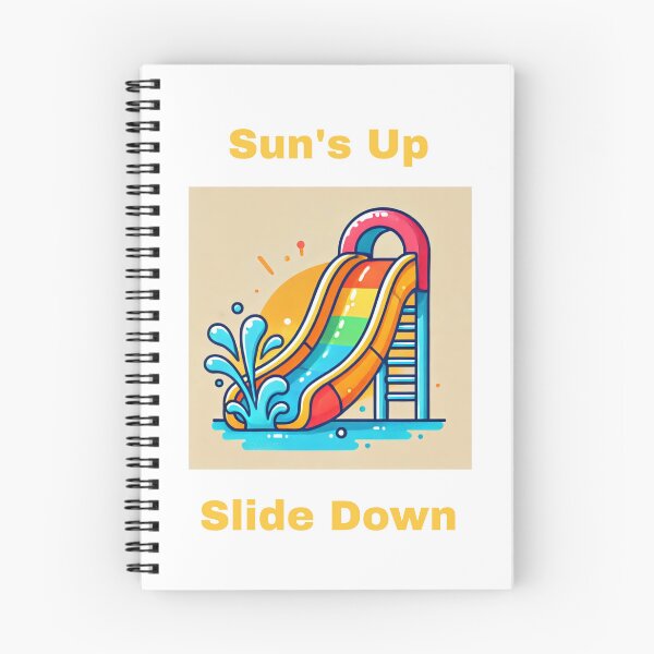 Item preview, Sun’s Up Slide Down | Fun Waterpark & Summer T-Shirt designed and sold by Gokool.