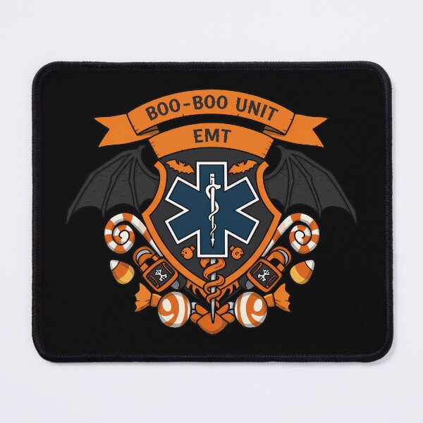 Item preview, Boo-Boo Unit EMT – Halloween Paramedic Crest (1) designed and sold by InkoraLab.
